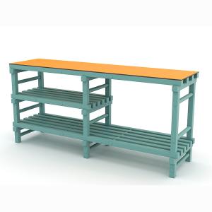 Купить Стол для бассейна, жесткий ПВХ, 1988х554х920 мм в Острове 